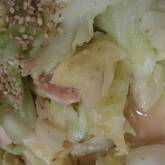 豚バラ肉と春キャベツの塩蒸し