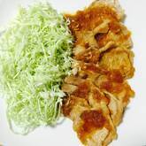 豚肉マリネのショウガ焼き