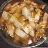 あんかけ白菜と豚肉の重ね蒸し