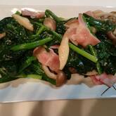 ほうれん草シメジソテー