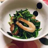 ホウレン草のゴマ炒め