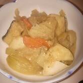 タラとジャガのこっくりみそ煮込み