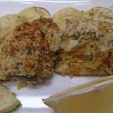 サバのパン粉焼き