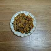 焼きカレーうどん