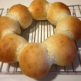 型なしバナナちぎりパン