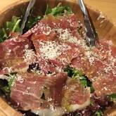 生ハムのグリーンサラダ