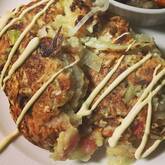 小麦粉で！ふわふわ簡単基本のお好み焼き（豚玉） 長芋とキャベツたっぷり