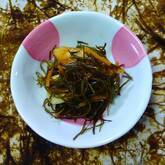 切り昆布とちくわの煮物