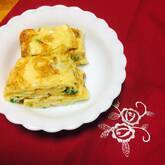 ほうれん草入りだし巻き卵