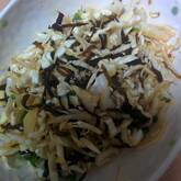 春キャベツの塩もみ