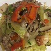 具だくさん！トローリあんかけかた焼きそば