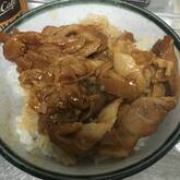 豚肉の甘辛丼