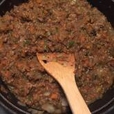 たっぷり野菜の牛ひき肉ドライカレー