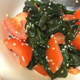 トマトの和風サラダ