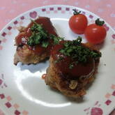 レンコン入りハンバーグ