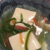 絹ごし豆腐のとろーり和風あんかけ