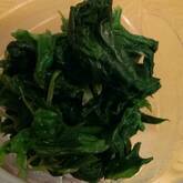 ほうれん草のからし和え