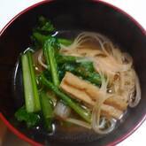素麺のみそ汁
