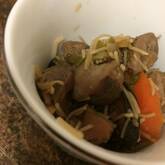 牛肉とエリンギのしぐれ煮