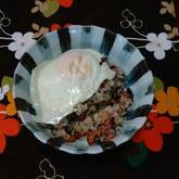 ヒジキとベーコンの和風チャーハン