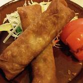 残り物カレーのモヤシ春巻き