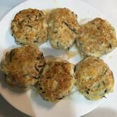 ヒジキ入り豆腐ハンバーグ