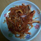 イカの中華炒め