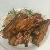 スペアリブの炒め煮