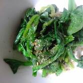 ホウレン草のお浸し