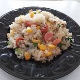 ブロッコリーチャーハン