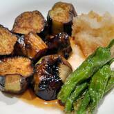 揚げナスのおろし和え