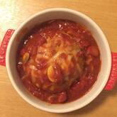 トマト煮込みハンバーグ