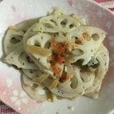 レンコンのザーサイきんぴら