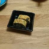 アスパラとハムの卵焼き