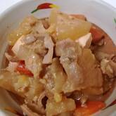 簡単モツ煮込み じっくり煮込む