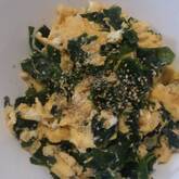 ワカメとふんわり卵の炒め物