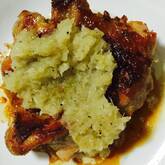 チキンのオニオンソース