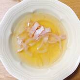 菜の花のコンソメスープ