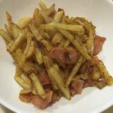 ジャガイモのカレー炒め