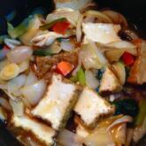 厚揚げの酢豚風