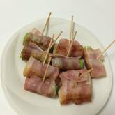 白ネギのベーコン巻き