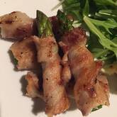 アスパラの豚バラ巻