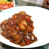 定番チキンカレー スパイスで本格的な味わい フライパンで簡単調理