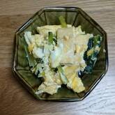 油揚げの卵とじ