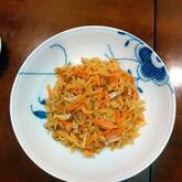 切干し大根とジャコの煮物