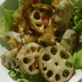 レンコンのオイル煮