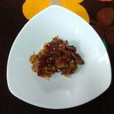 牛肉と大根のきんぴら風