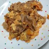 簡単！豚キムチ ピリ辛ふわふわ卵炒め ご飯がすすむ美味しさ