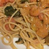 トマトクリームパスタ