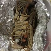 サーモンとキノコのホイル蒸し